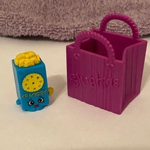 Shopkins Season 2 Chris P Crackers With Bag - Rare
